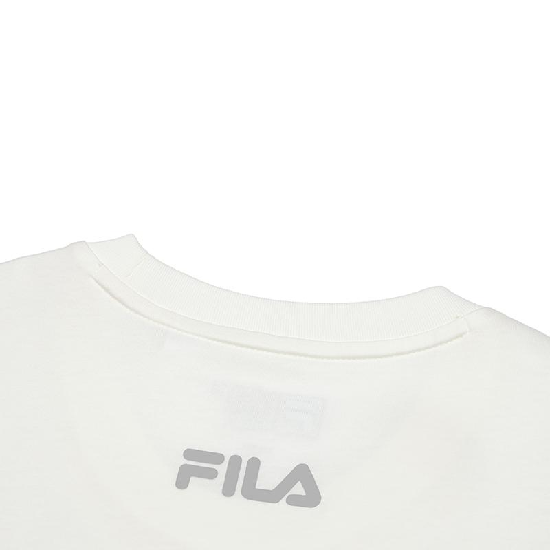 Fila T Shirts Men's Cloud White Crew Neck F11M519104FWT