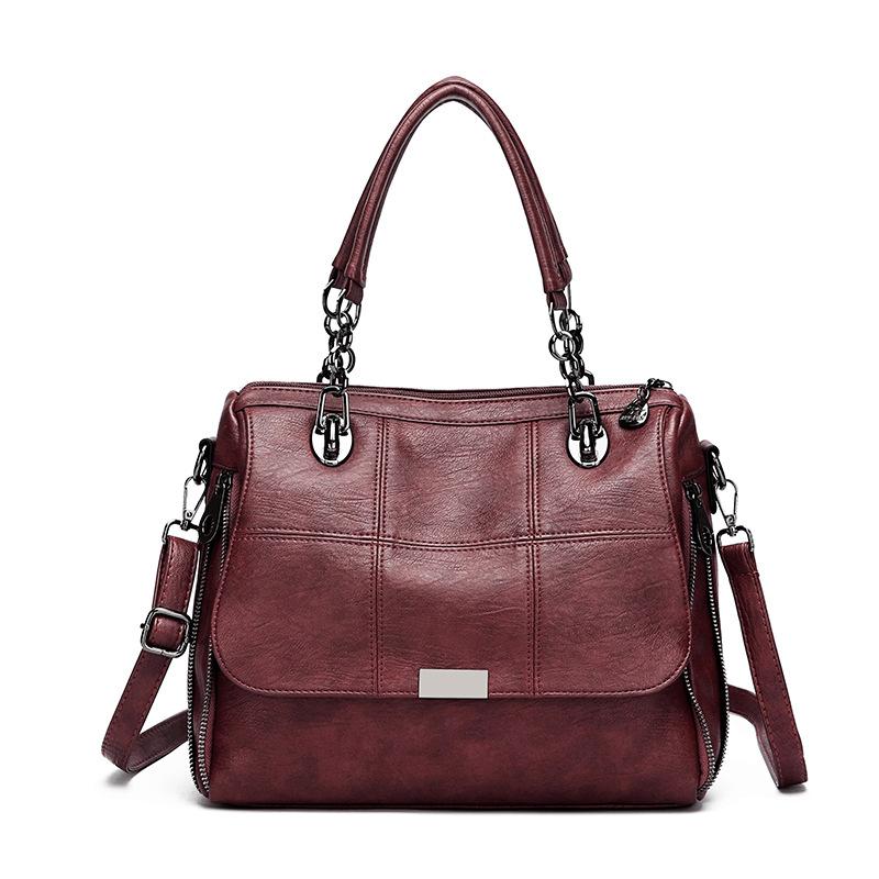 A Large-capacity Casual Tote Bag for Middle-aged Mothers with A Single Shoulder and Crossbody
