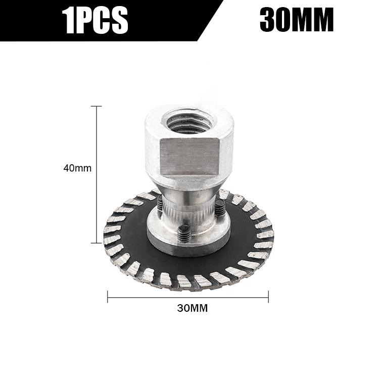 30/40/50mm Gravur Diamant Sägeblatt M14 Gewinde Mit Abnehmbarer Flansch Turbo Trennscheibe Für Granit Marmor Stein Schneidwerkzeug