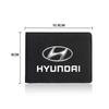 1 Stück Leder Kreditkartenetui Auto Fahrdokumente Schutzhülle Für Hyundai Santa Fe Sonata Solaris Azera Creta I30 Ix25 Tucson IX35