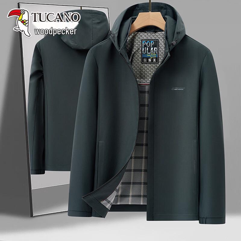 Tucano Men s 2026 Spring Hooded Windproof Jacket 175