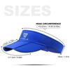 WRELS Breathable Air Sun Hats Casual Sports Empty Cap Men's Fishing Widened Pull-Out Brim Sunshade Sun Protection Hat Women