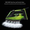 Fer à repasser électrique portatif 2400 W, machine à repasser, fer à vapeur sans fil, défroisseur vapeur
