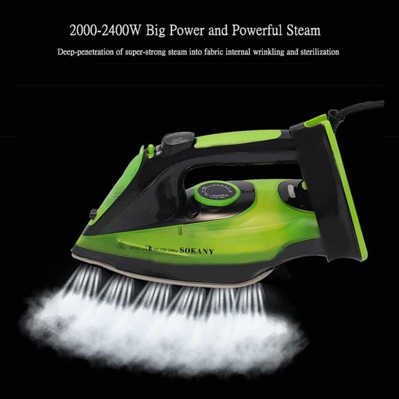 2400W Handheld Electric Iron, Clothes Ironing Machine, Wireless Seat Steam Iron,Clothes Steamer