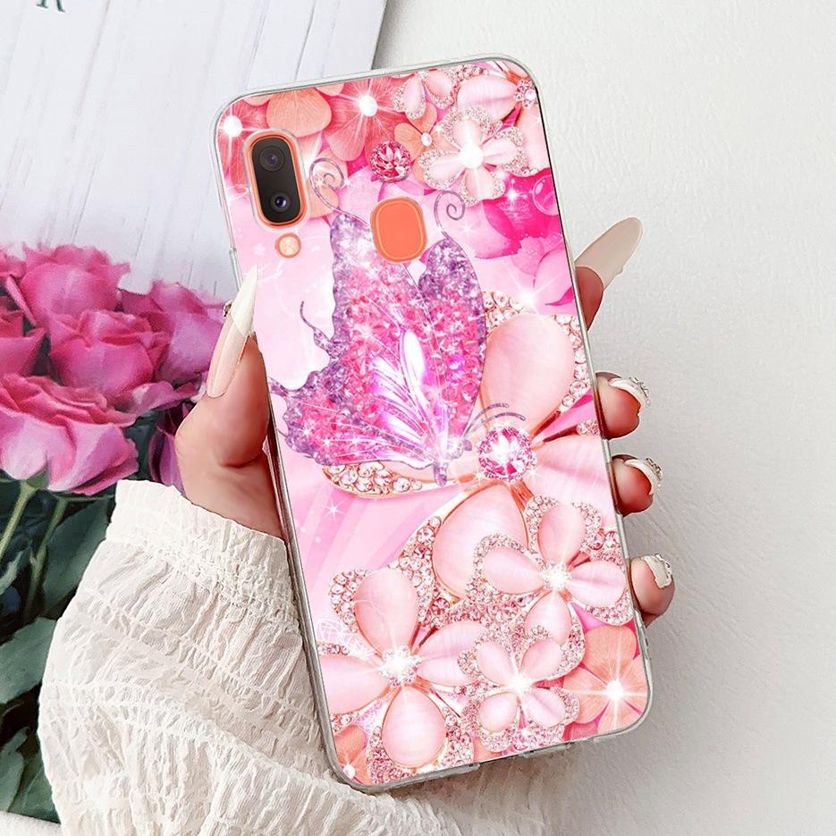 For Samsung Galaxy A20e Case SM-A202F Popular Fashion Painted Cover Soft Silicone Phone Case For Samsung A20e A202F Fundas Coque