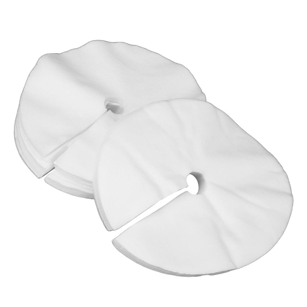 100Pcs Breast Paper Disposable Sheet Soft Cotton Pre Cut Body DIY Beauty Salon Supplies M