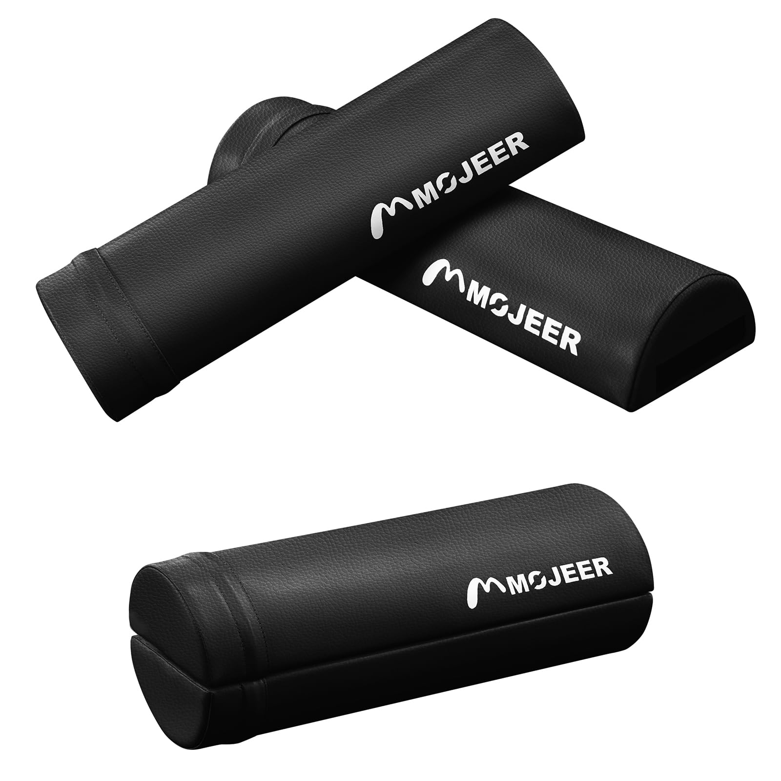 

MOJEER Stretching Pole, Yoga Pole, Half Exercise Pole, 42cm, Set of 2, 130kg Weight Capacity, Shoulder Blade Roller, Muscle Relaxer, Foam Roller, YJZ0