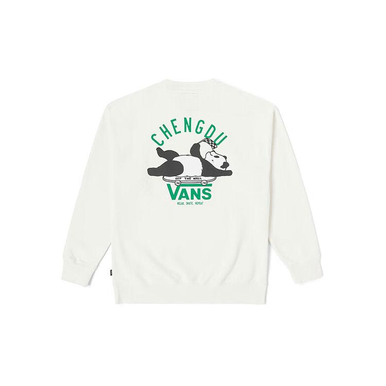 

New Vans Sweatshirts Unisex Ecru VN000KQCFS8 XL