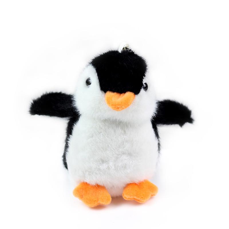 Cute Penguin Baby Plush Toy Soft Stuffed Doll Keychain With Adorable Design And High-quality Pp Cotton Filling