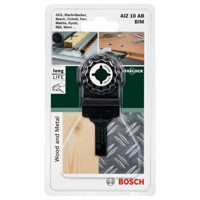 Lame de scie plongeante - Bosch - AIZ 10 EC Wood - HCS - 10 mm - 30 mm