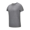 Solid Fitness Cotton Other T-Shirt Women's Grey