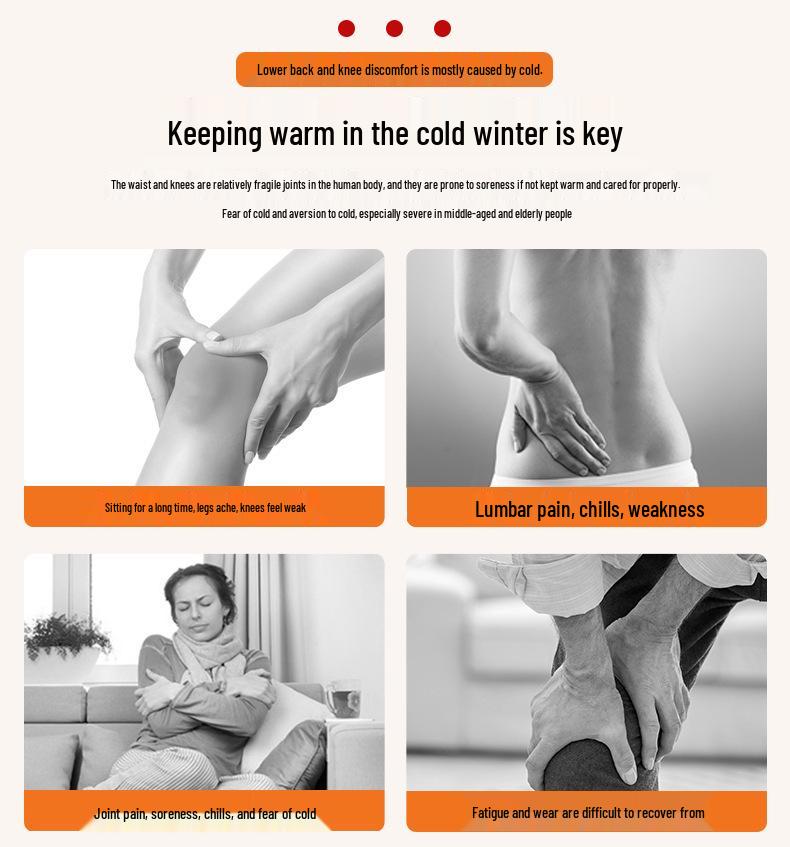 Free Shipping: High-Quality Winter Fleece-Lined Thermal Cotton Heating Pants