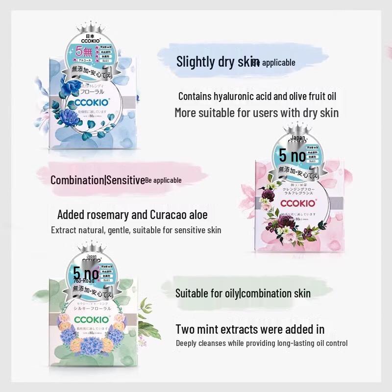 CCOKIO Japan Shea Butter Cleansing Soap