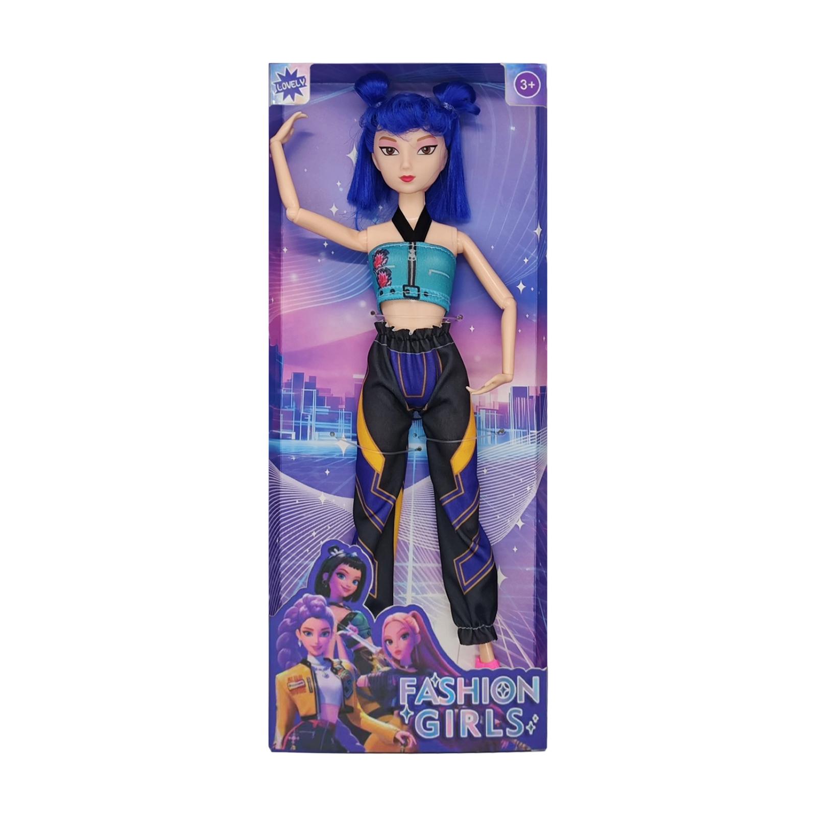 

Fashionable Plastic Doll Figures Collection With Unique Stylish Outfits And Colorful Hairstyles Perfect Gift For Kids To And Creat One Size