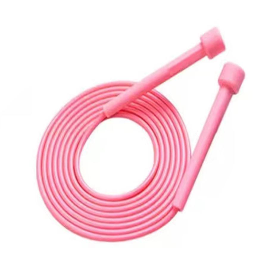 Adjustable Children's Bamboo Beaded Jump Rope for Fitness