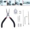 Hochwertige Autowartung Zündungsunterbrechung Verriegelungsstift Entfernung Verriegelung Schlüsseldienst Abzieher Demontagewerkzeug Stiftzieher Kasten