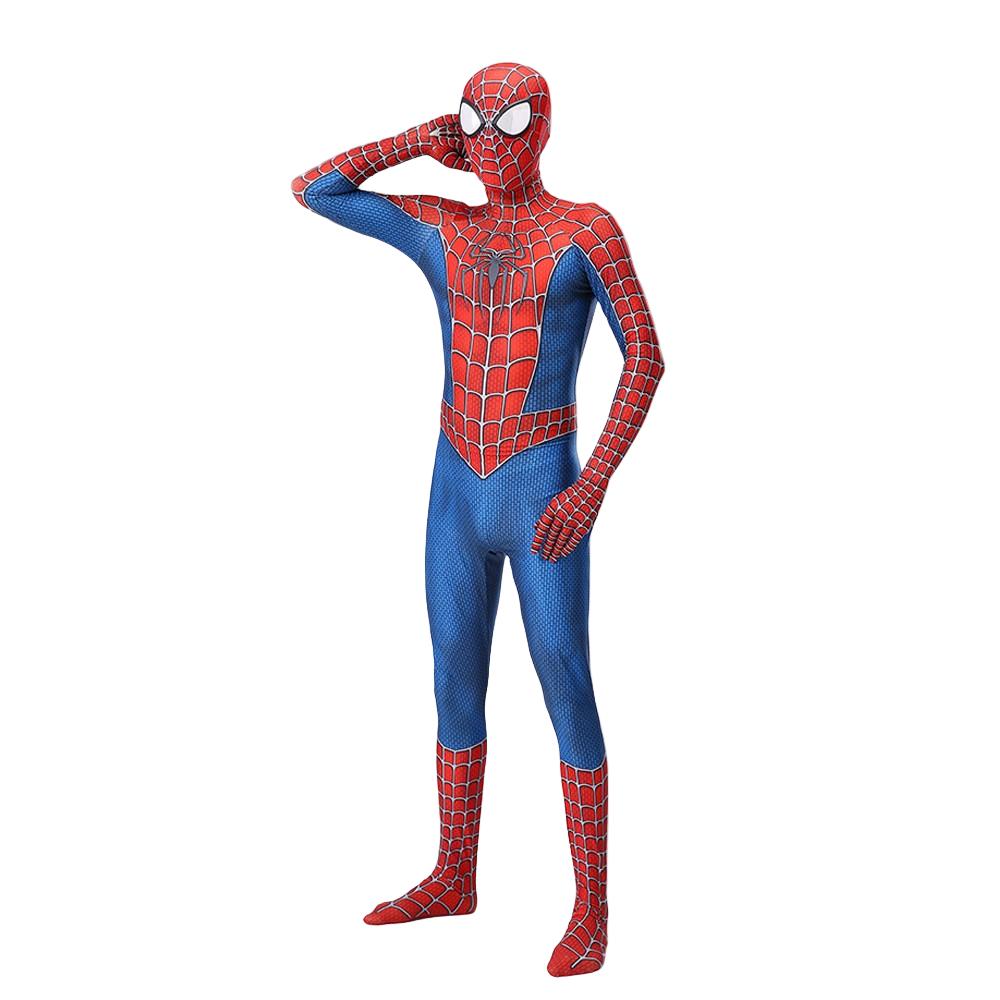 Kostüm Kinder Faschingskostüm Cosplay Kinder Jungen Kostümset Rot + Blau