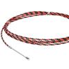 5m Coated Wire Red Black Double Strand Rope Stainless Steel for Elevator Tower Crane