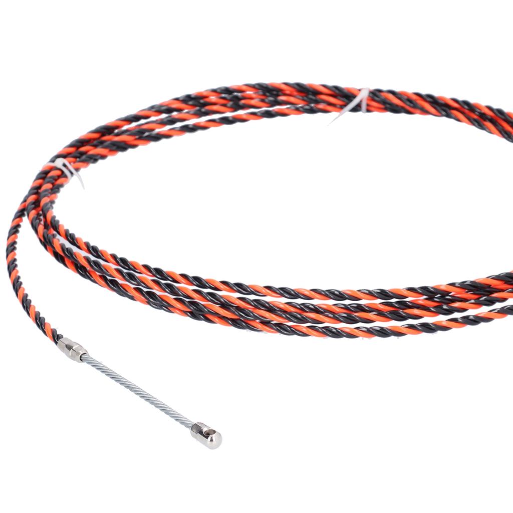 5m Coated Wire Red Black Double Strand Rope Stainless Steel for Elevator Tower Crane