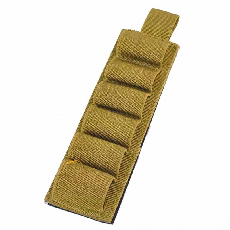 Taktische Airsoft Magazintasche Jagd Hinterschaft Patronen Munitionsträger Halter 6 Schuss 12Ga 20Ga  Gaine Gewehr Magazintasche