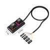 PC Power Button with 6.56FT Cable LED Light Desktop Computer Power Switch Manual Operation for Computer Motherboard