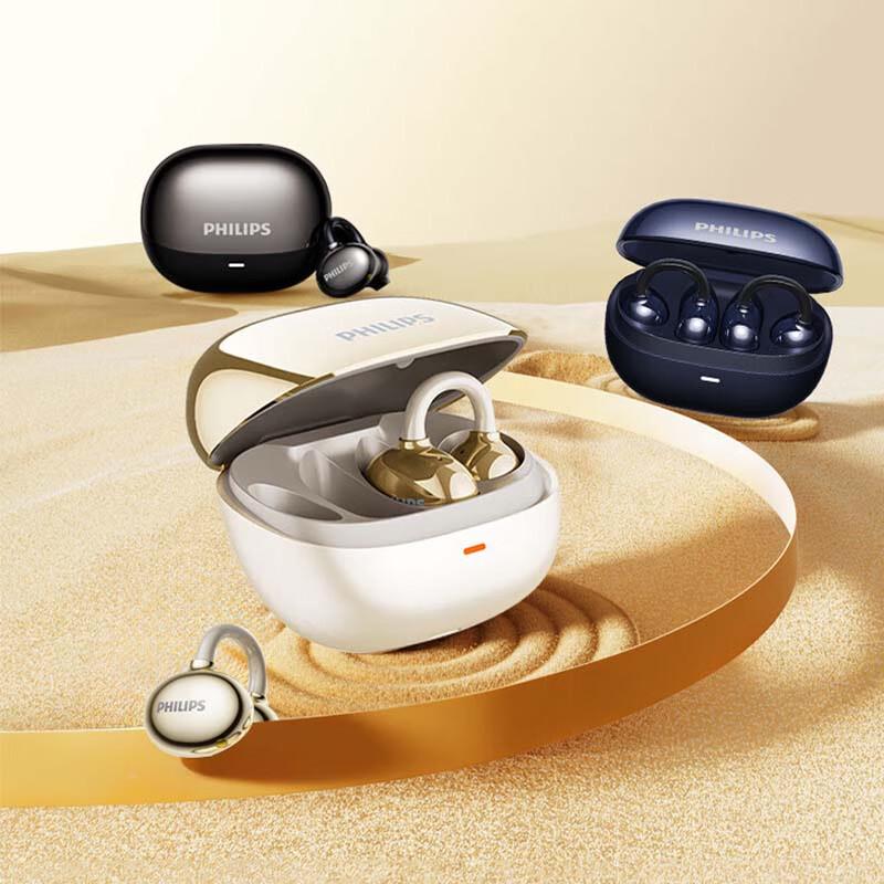 Philips TAT3469 Open-Ear Clip-On Bluetooth Sports Earphones