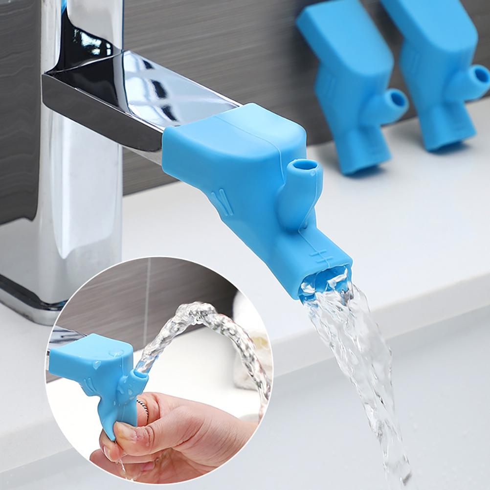 2Pcs Kitchen Faucet Extender Tap Extender Sink Extension Tap Extension Attachment for Children