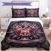 3-teiliges Bettbezug-Set (1 * Bettbezug + 2 * Kissenbezug, ohne Kern), Liverpool Football Club Druck Weiches Ganzjahres-Bettwäscheset, Heimschlafzimmer-Dekoration Geschenk