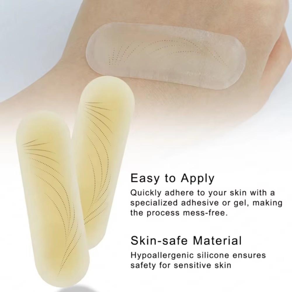 10PCS Silicone Makeup Tattoo Tool High Quality Eyebrow Tattoo Transfer Stickers