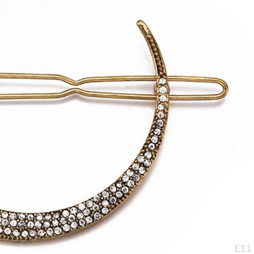 Crystal Hairpin Star Hairclip Charms Barrette Headpiece Hair Accessories