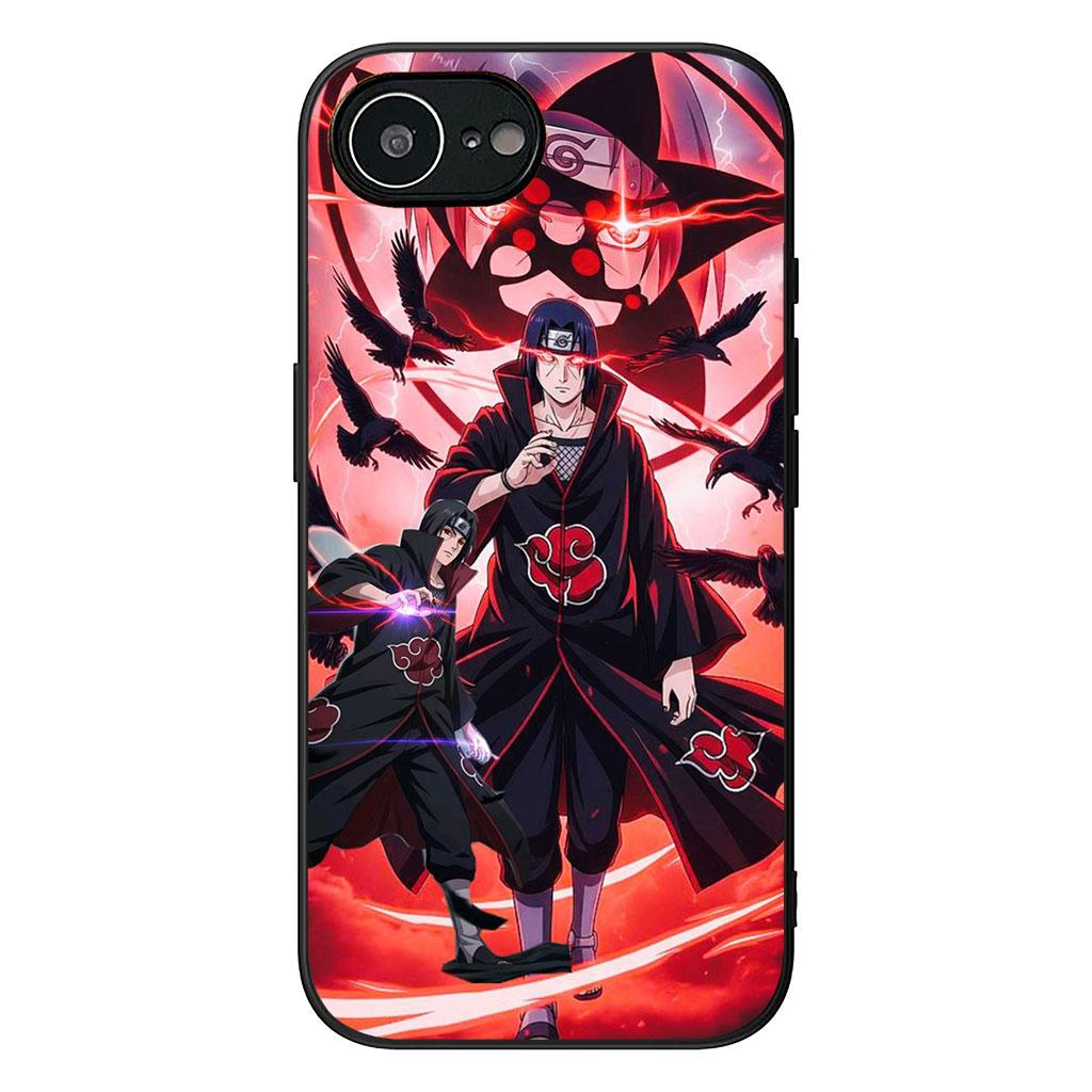 Itachi Uchiha Sasuke Narutos Akatsuki Cover for Apple iPhone 17 16 Plus 13 12 Pro Max Mini X XR ProMax 16E 15+ 16Plus Air Case