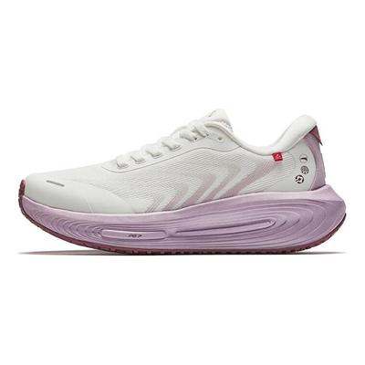 Ark Pg7 Comfortable Versatile Fabric Shock Absorbing Durable Low Top Running Shoes Women Sneaker White Purple 122545534R-2