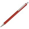 Leather Wrapped Ballpoint Pen (Cardinal Red) Retractable