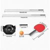 Table Tennis Trainer with Flexible Shaft, Height-adjustable Table Tennis Vision Trainer, Suitable for Indoor and Outdoor Play for Adults and Children-