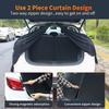 Car  Mesh Screen for SUV Van, Breathable Magnetic Car Screen for Tail Gate  Camping Gear Accessories