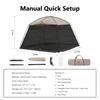 Outdoor Camping Picnic Tent Large Space Tent Garden Fishing Sunscreen Shading Tent Mosquito-proof Tent