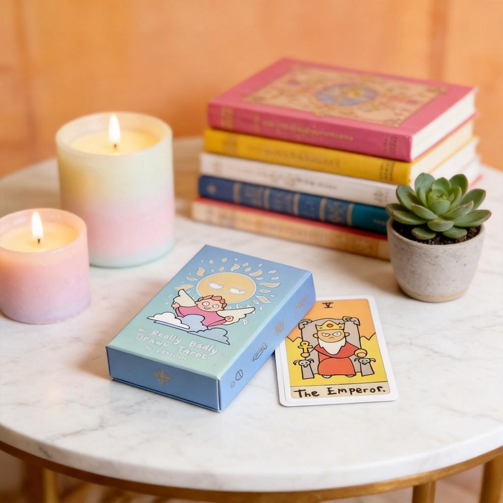 Card Game Deck With Embossed Copper Paper For Interactive Fun And Emotional Development