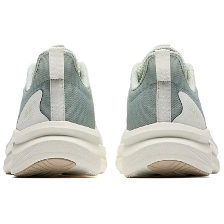 Anta Youchuan Comfortable Fashion Breathable Lightweight Low-Top Running Shoes Women sneaker White Green 922515514-3