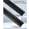 Clear Accurate Scales Sliding Ruler Adjustable Angle T Square Ruler L Shaped Ruler  For Carpenter
