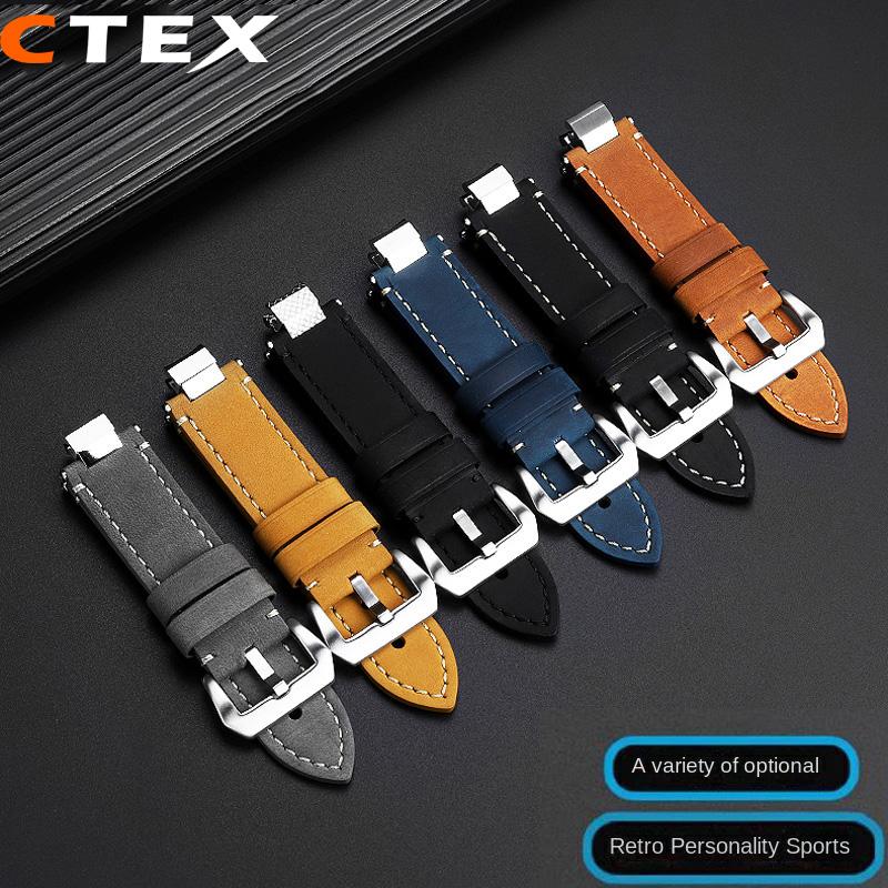 Schnellwechsel MTG B3000 Retro Leder Uhrenarmband Für Casio MTG-B3000B/BD Edelstahl Adapter Herren Rindsleder Uhrenarmband