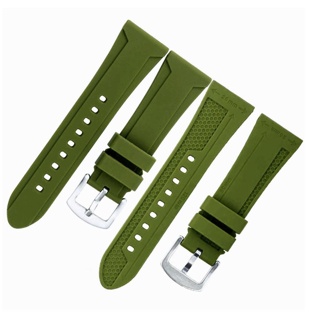 Kompatibilní gumové řemínky na hodinky řady Swatch Baobo: 20 mm, 22 mm, 24 mm, 26 mm