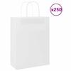 VidaXL Paper Bags 250 Pcs with Handles Blue 26x12x35 Cm, Paper Bag, Paper Gift Bag, Paper Gift Bag, Bag 4101618
