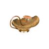 Brass Candle Holder, Brass Tea Light Holder Mango Leaf,