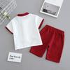 Children's Hanfu Tang Suit Summer Short-sleeved Suit Boys Summer Suit Girls 1-5 Years Old Summer Clothes Tang Suit
