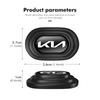 MNHD4 For KIA Silicone Car Door Anti-Collision Gasket Shock Absorber Sticker K5 K2 Optima Soul Spectra Niro Cadenza Sephia Carens