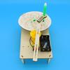 Wooden Electric Plotter Drawing Robot - DIY Creative STEM Kids Model Automatic Painting Science Electronics Kits Experiment
