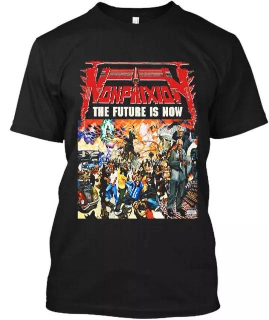 RARE! Non Phixion The Future Is Now American Hardcore Hip Hop Logo T-Shirt XL