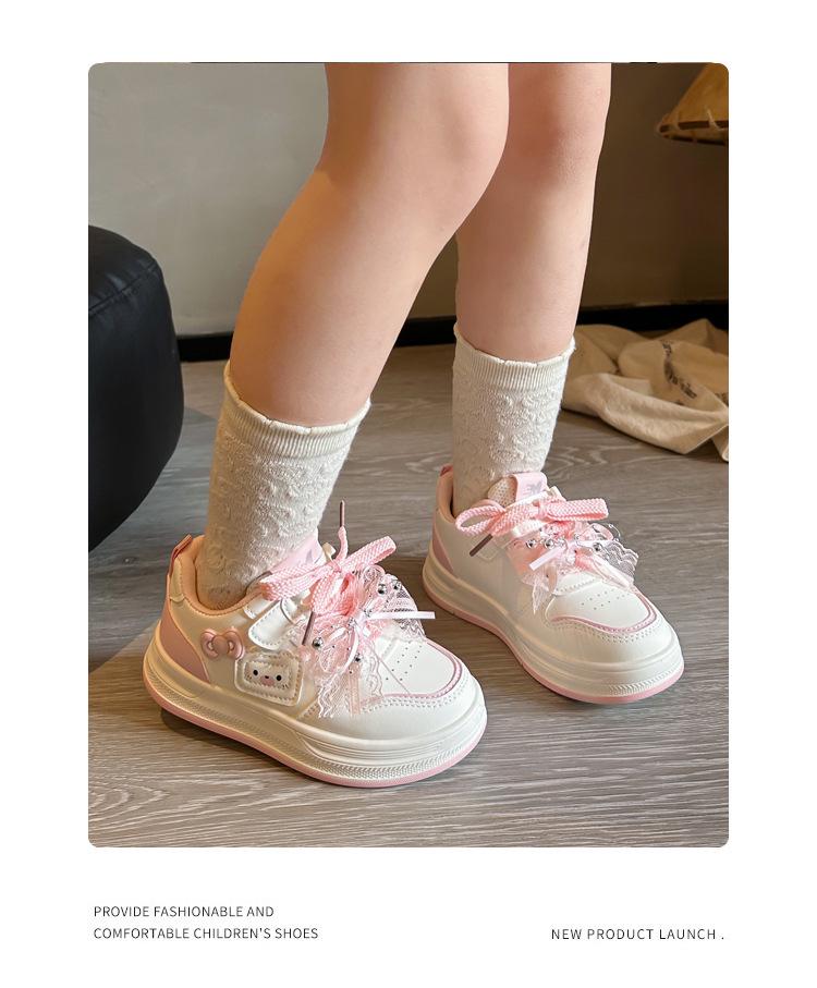 Sweet Soft Sole Girls' Princess & Sports Low-Top Non-Slip Shoes - Spring/Autumn 2026
