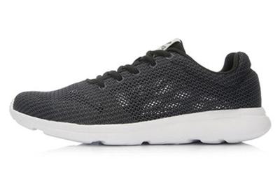 Men's Sneakers Li-Ning Li Ning Cushioning Slip Resistant Breathable Low Top Casual Running Shoes Men's Black