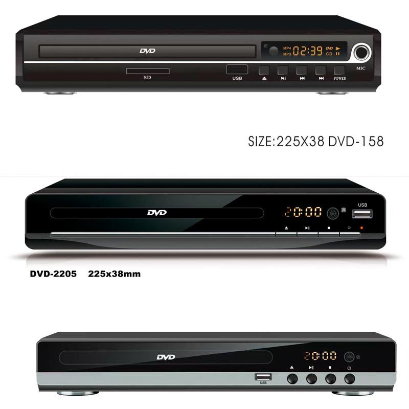 Mini CD, DVD, EVD a VCD přehrávač s vysokým rozlišením pro děti